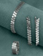 Серьги из белого золота 585 пробы