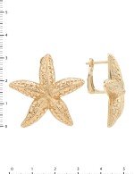 Серьги из золота 585 пробы