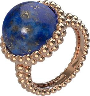 Кольцо из золота c лазуритом