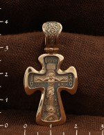 Крест из золота 585 пробы