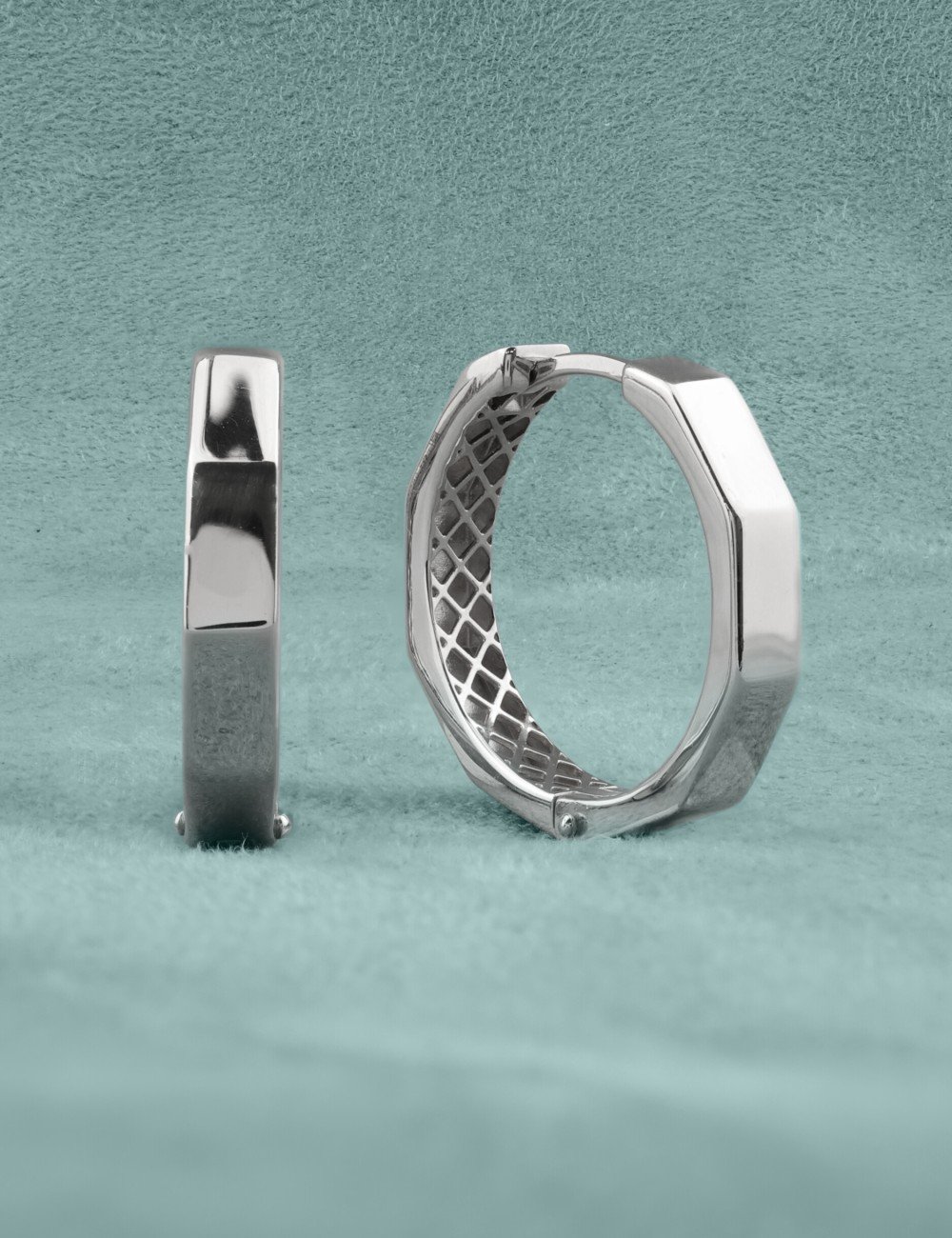 Серьги из белого золота 585 пробы