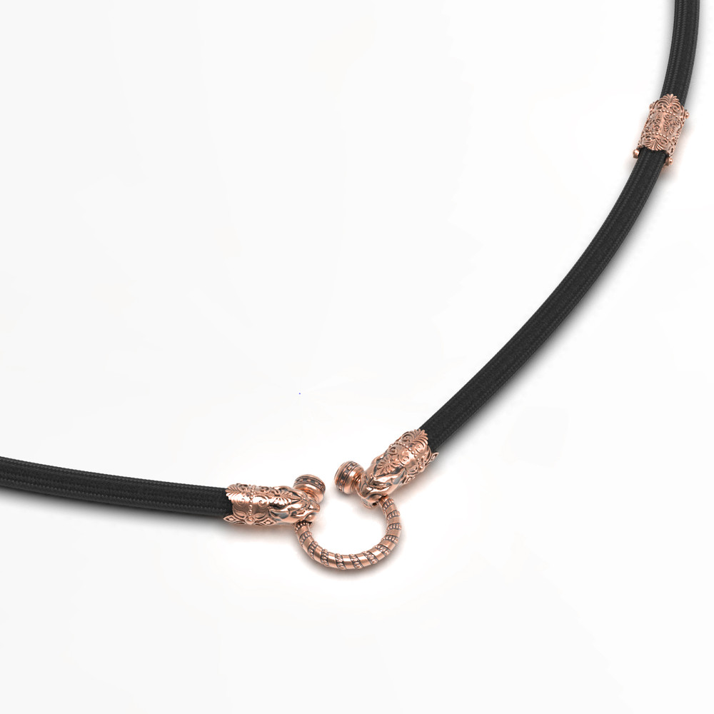 Шнурок шёлковый из золота c шёлковым шнурком