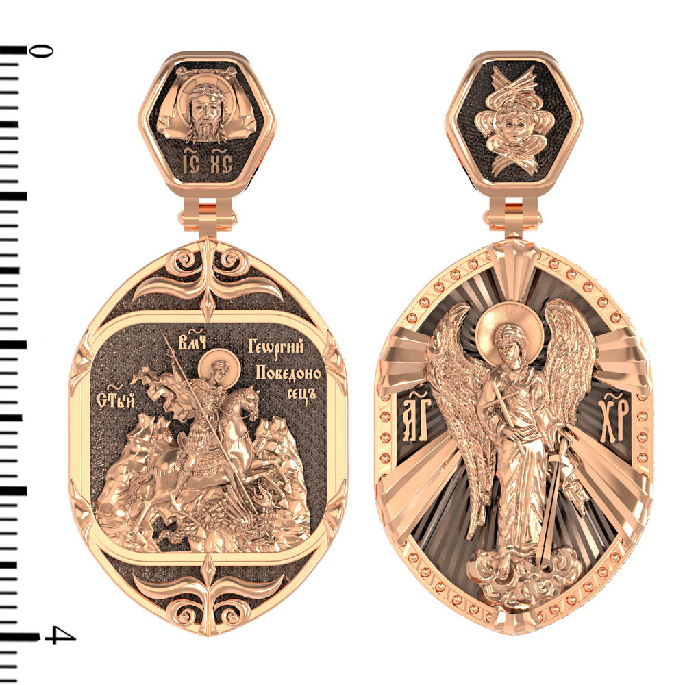 Образок из золота