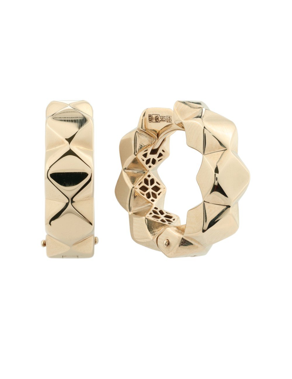 Серьги из золота 585 пробы