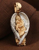 Образок из золота 585 пробы