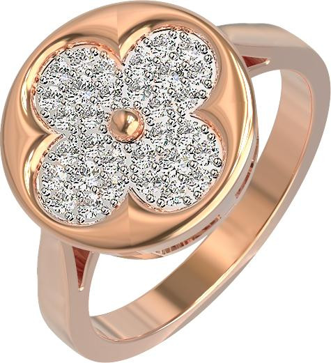 Кольцо из золота c бриллиантами