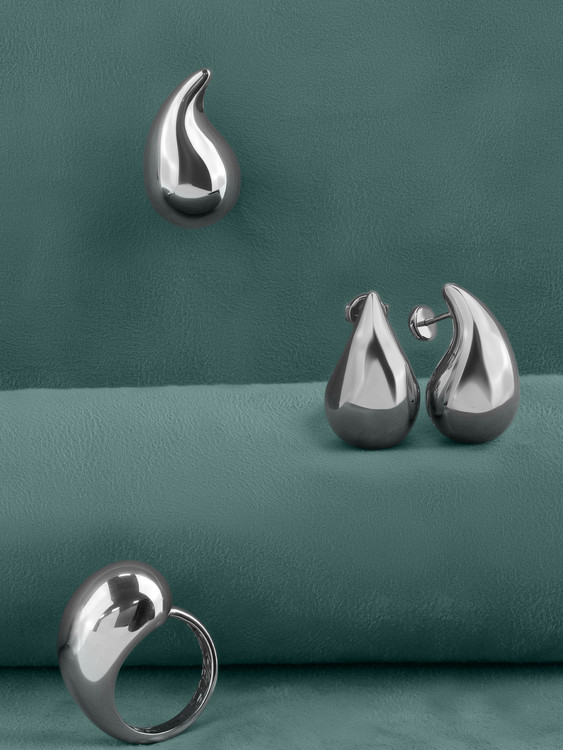 Подвеска из белого золота