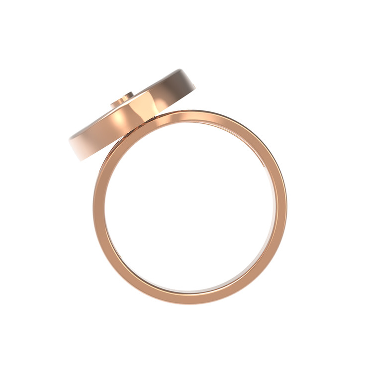 Кольцо из золота c бриллиантами и лазуритом