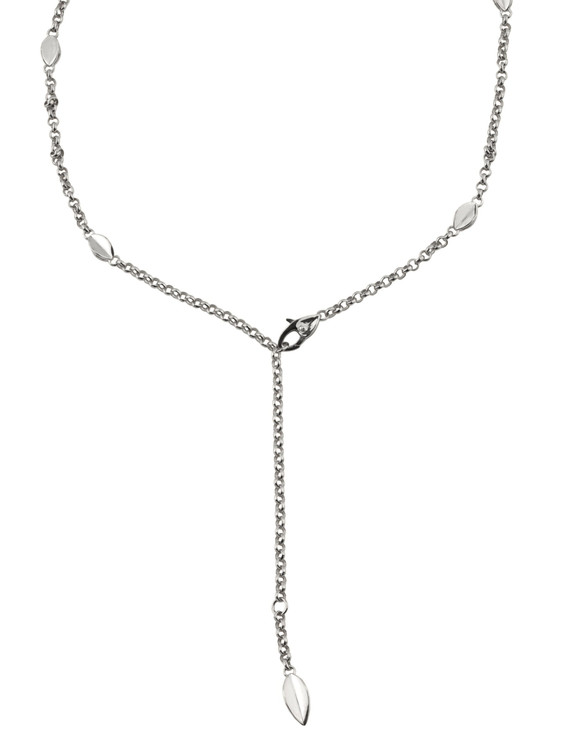 Колье из белого золота