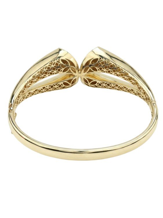 Браслет из лимонного золота c рубином