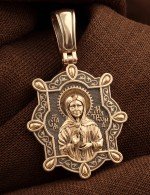 Образок из золота 585 пробы