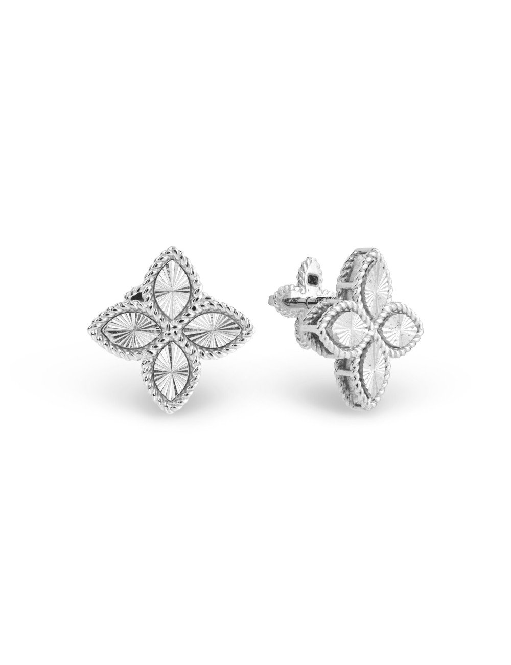 Серьги из белого золота 585 пробы