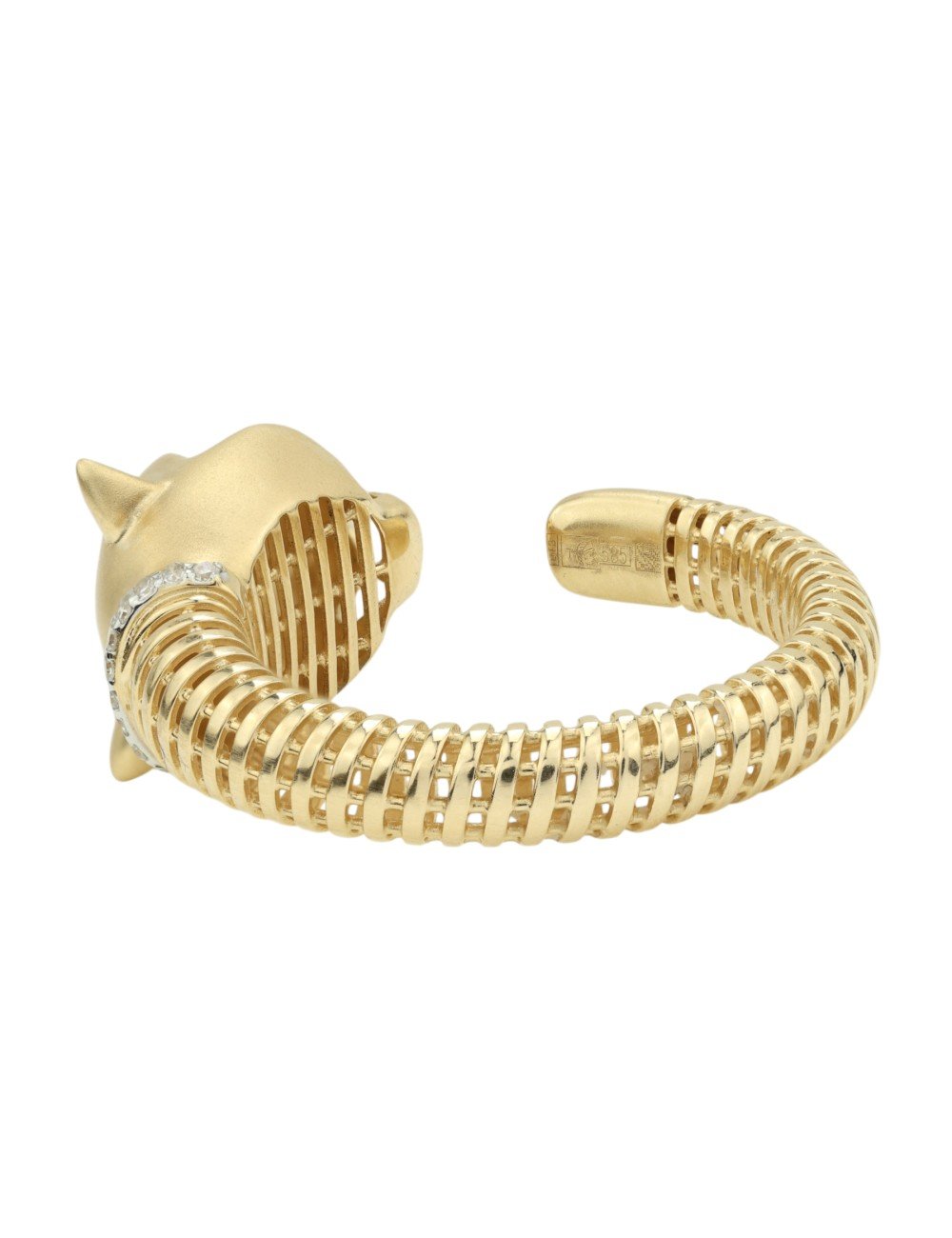 Кольцо из лимонного золота 585 пробы c бриллиантами