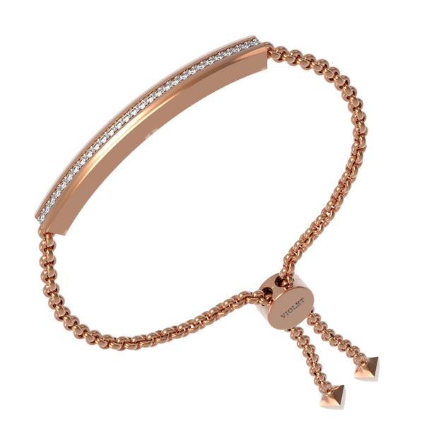 Браслет из золота c бриллиантами