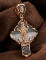 Крест из золота 585 пробы