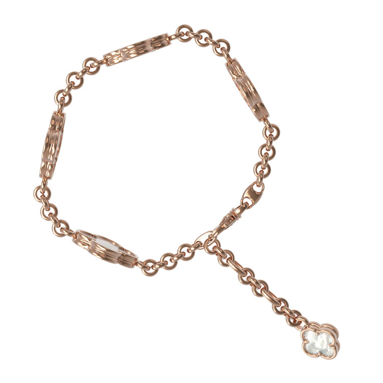 Браслет из золота c перламутром