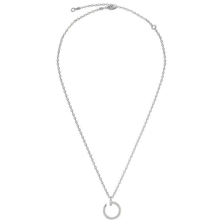 Колье из белого золота c бриллиантами