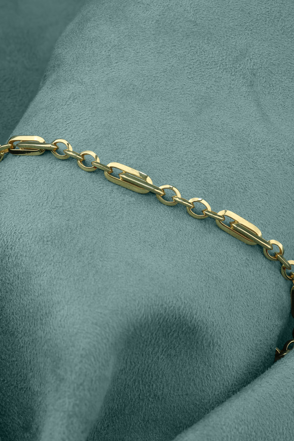 Браслет из лимонного золота