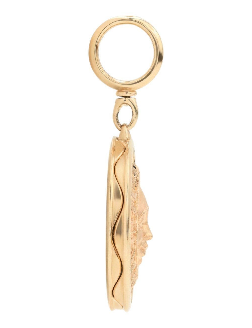 Подвеска из золота 585 пробы c бирюзой
