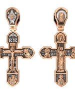 Крест из золота 585 пробы