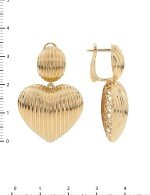 Серьги из золота 585 пробы