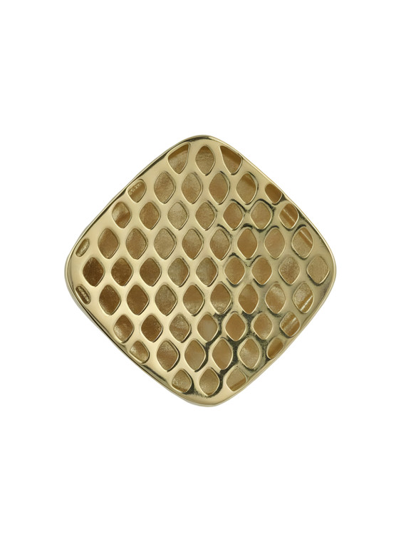 Подвеска из лимонного золота