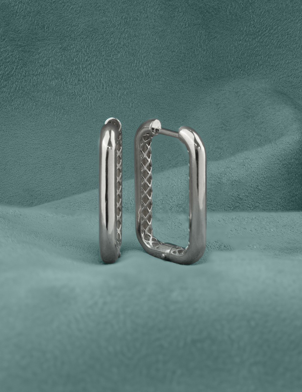 Серьги из белого золота 585 пробы