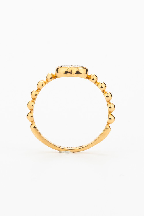 Кольцо из золота c бриллиантами