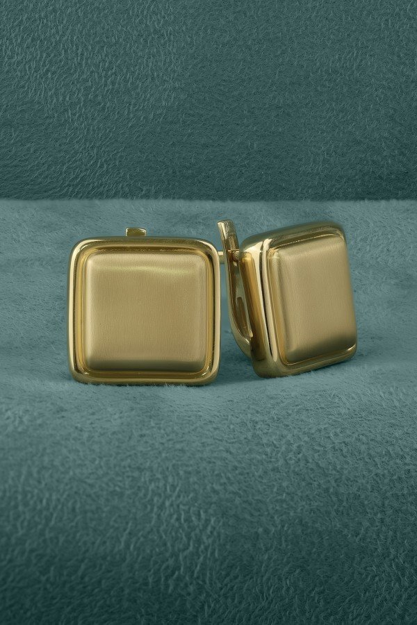 Серьги из лимонного золота 585 пробы