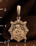 Образок из золота 585 пробы