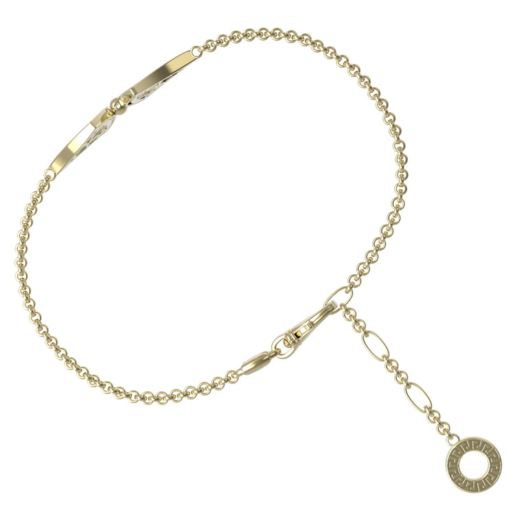 Браслет из лимонного золота c бриллиантами и малахитом