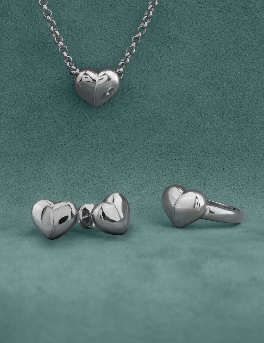 Серьги из белого золота 585 пробы