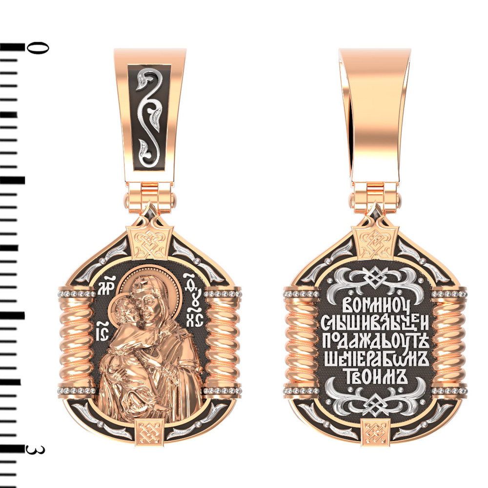 Образок из золота