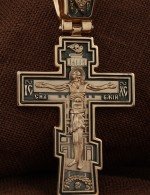 Крест из золота 585 пробы