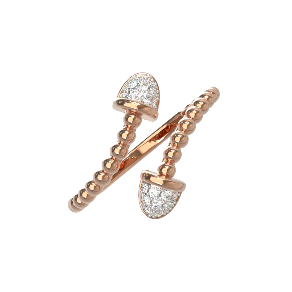 Кольцо из золота c бриллиантами