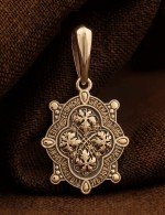 Образок из золота 585 пробы