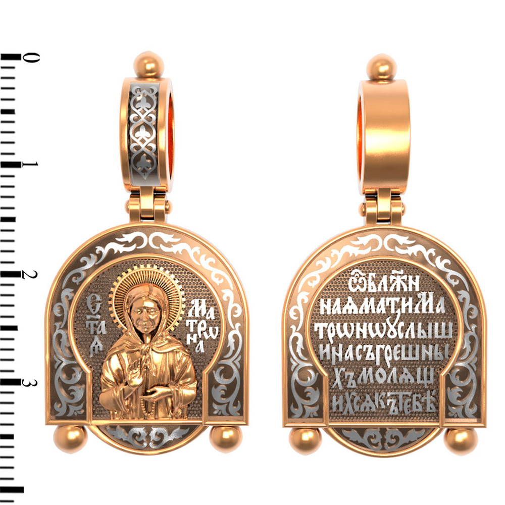 Образок из золота