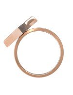 Кольцо из золота 585 пробы c тигровым глазом