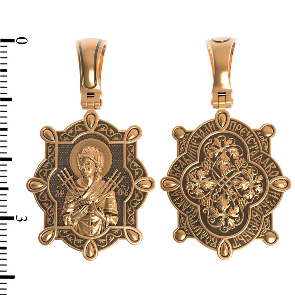 Образок из золота