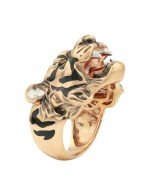 Кольцо из золота 585 пробы c эмалью