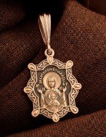 Образок из золота 585 пробы