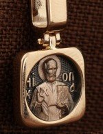 Образок из золота 585 пробы