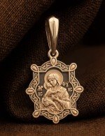 Образок из золота 585 пробы