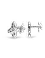 Серьги из белого золота 585 пробы