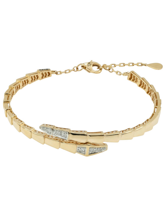 Браслет из лимонного золота c бриллиантами