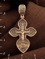 Крест из золота 585 пробы