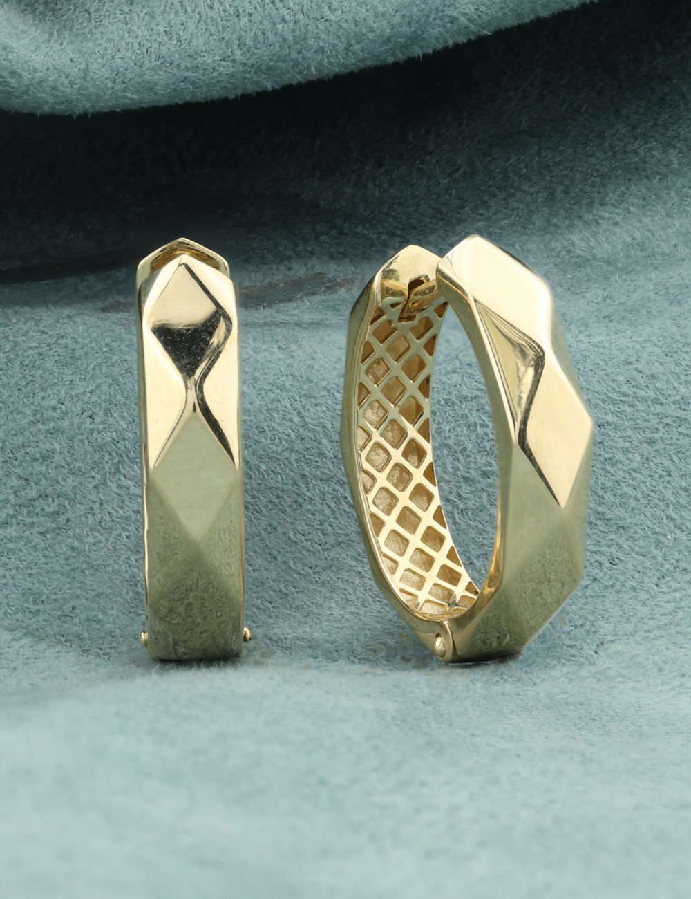 Серьги из лимонного золота 585 пробы