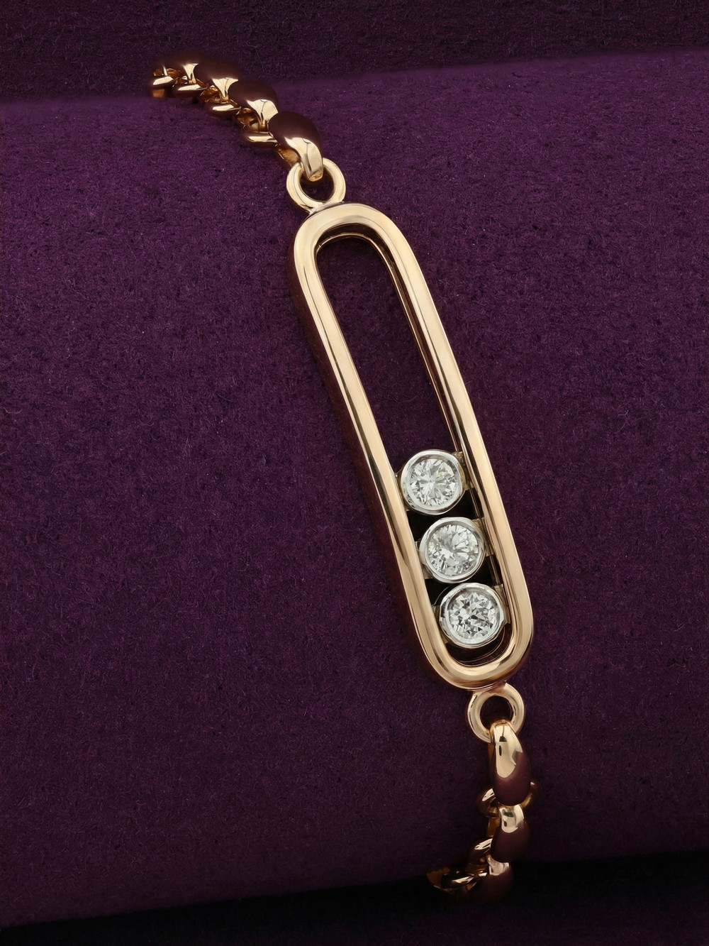 Браслет из золота c бриллиантами