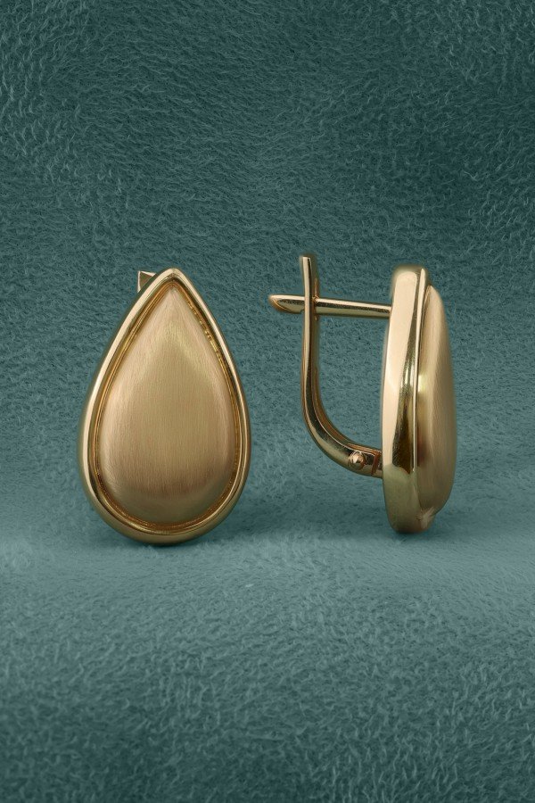 Серьги из золота 585 пробы