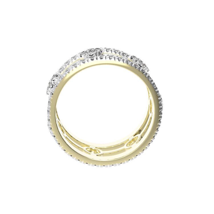 Подвеска из лимонного золота c бриллиантами